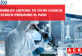 Eligibility criteria to study clinical research programs in India